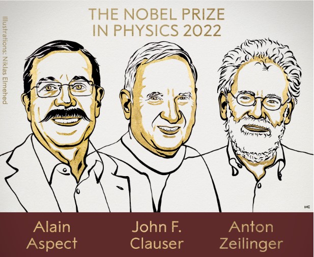 Hurray!!! Three Scholars Won the 2022 Nobel Prize in Physics
